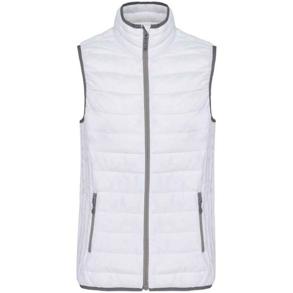 Kariban Womens/Ladies Lightweight Down Bodywarmer / White